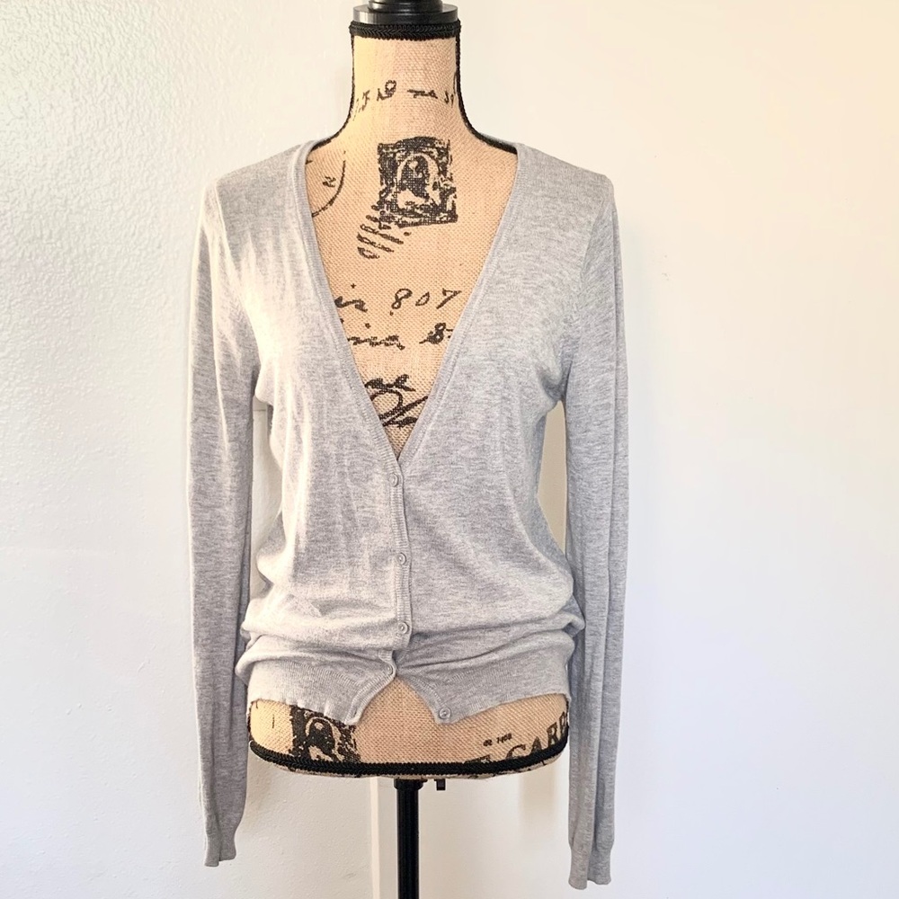 Gray Cardigan